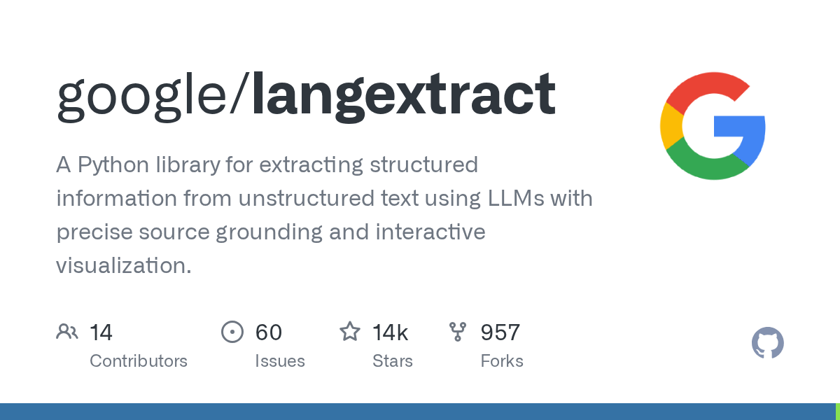 Google的LangExtract工具