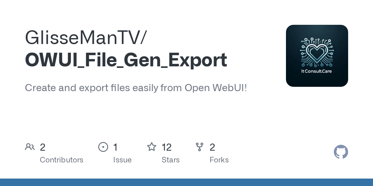 OpenWebUI文件生成导出工具OWUI_File_Gen_Export v0.2.0发布
