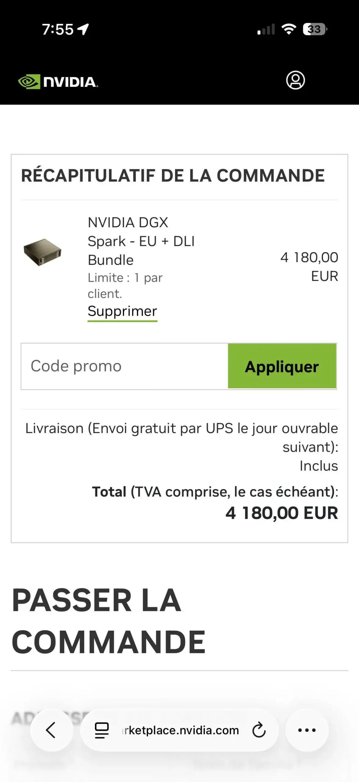 Disappointed that I can only order one DGX Spark, why limit to 1 per customer?