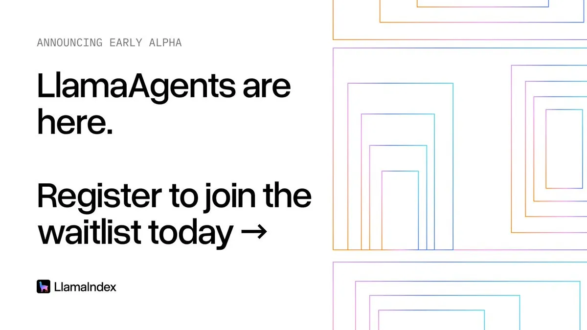 Introducing LlamaAgents in alpha 🤖📑