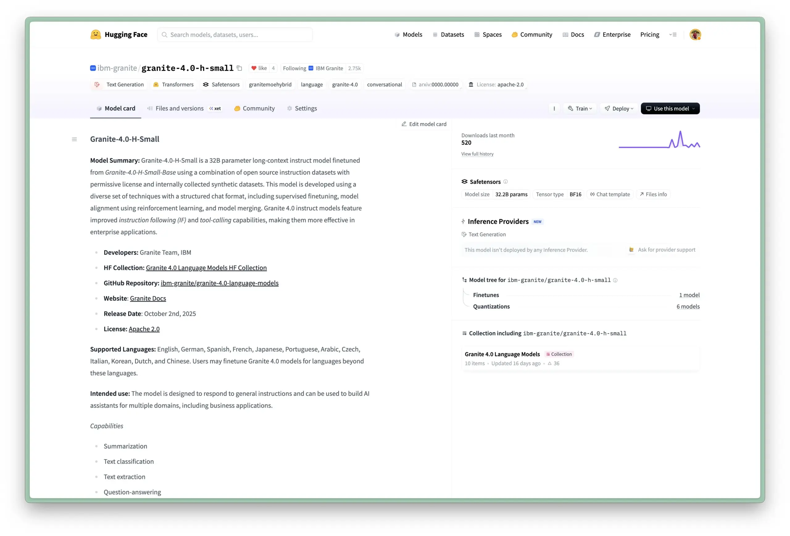 IBM发布Granite 4.0语言模型系列