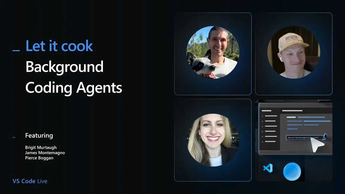 VS Code集成背景编码智能体