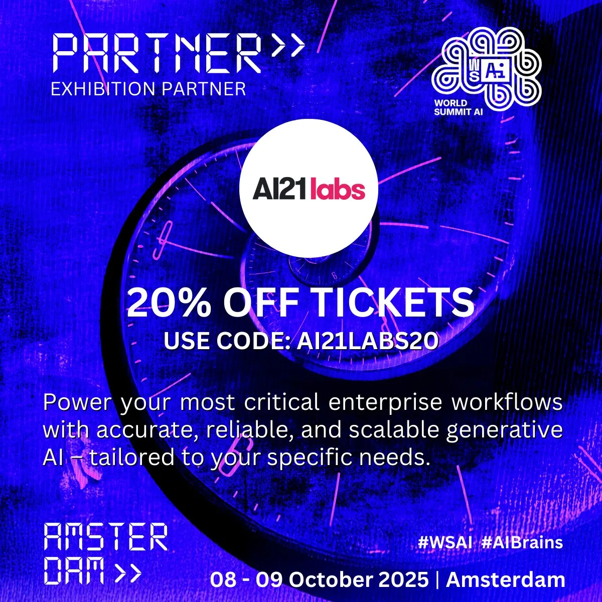 AI21 Labs, 세계 AI 서밋 파트너로 참여