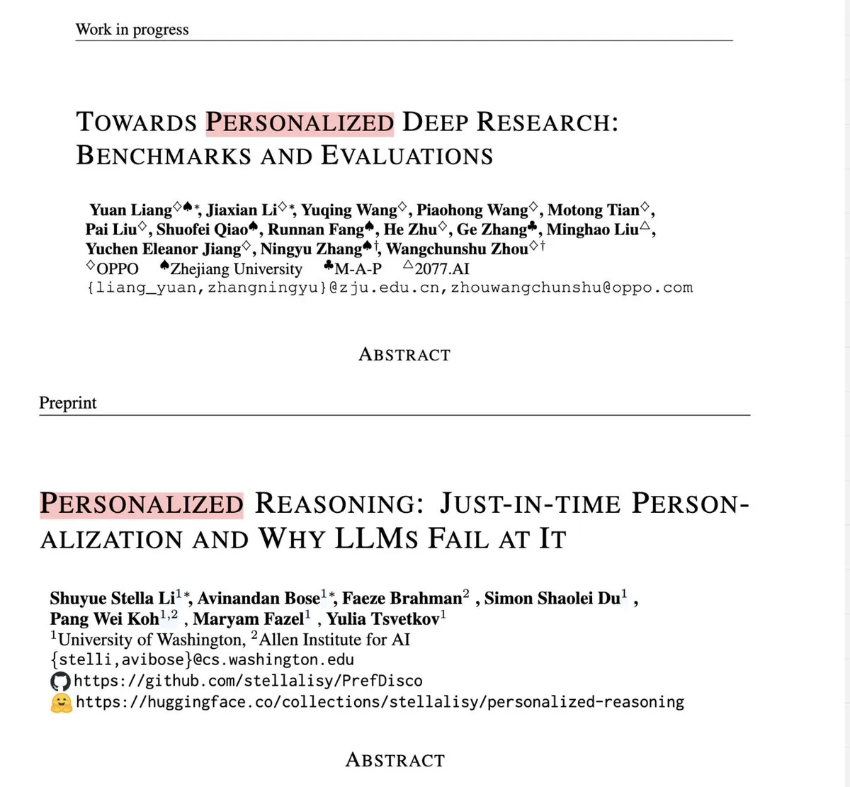 LLMのパーソナライズ能力向上