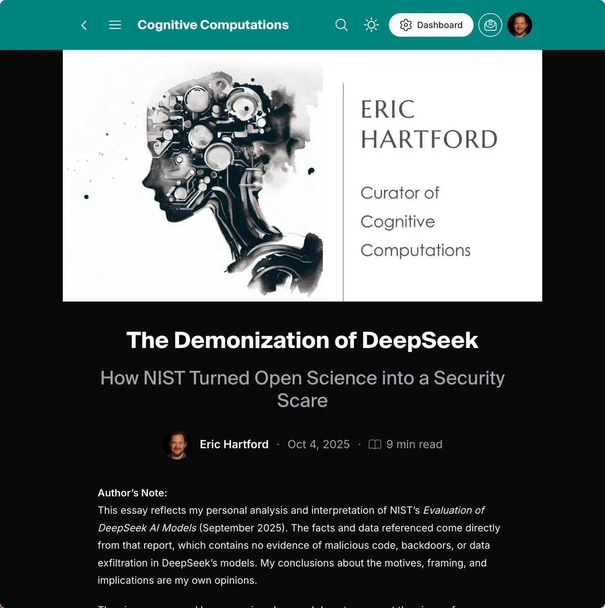 DeepSeekとAI寡占競争