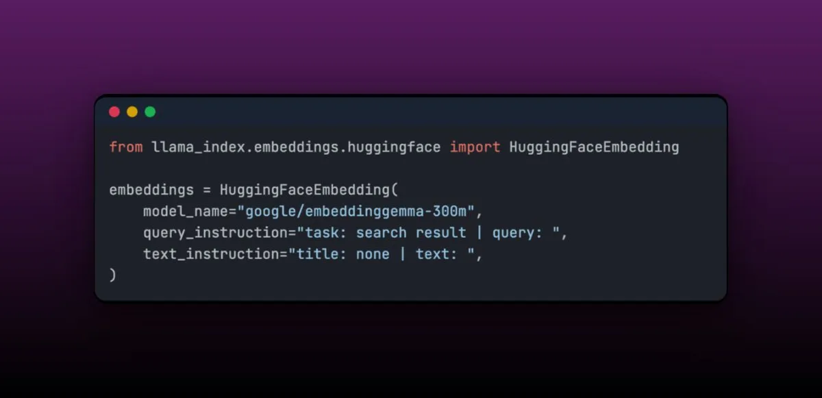 EmbeddingGemma: Modelo de embedding multilingüe para aplicaciones RAG en dispositivos