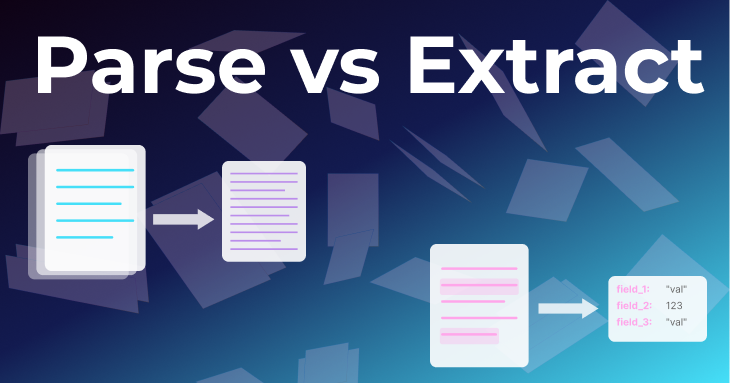 Dos métodos fundamentales para el procesamiento de documentos: Parsing y Extracción