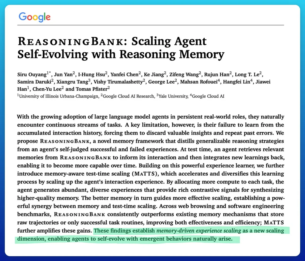 Google Introduces Memory-Aware Test-Time Scaling to Boost AI Agent Efficiency