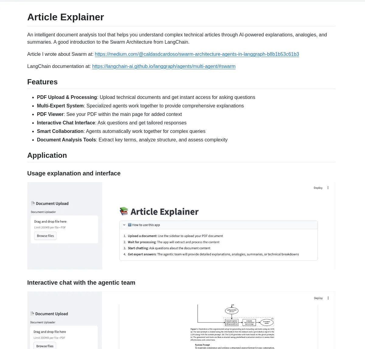 LangChain Article Explainer