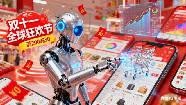 京东、天猫、抖音们“AI”上这届双11