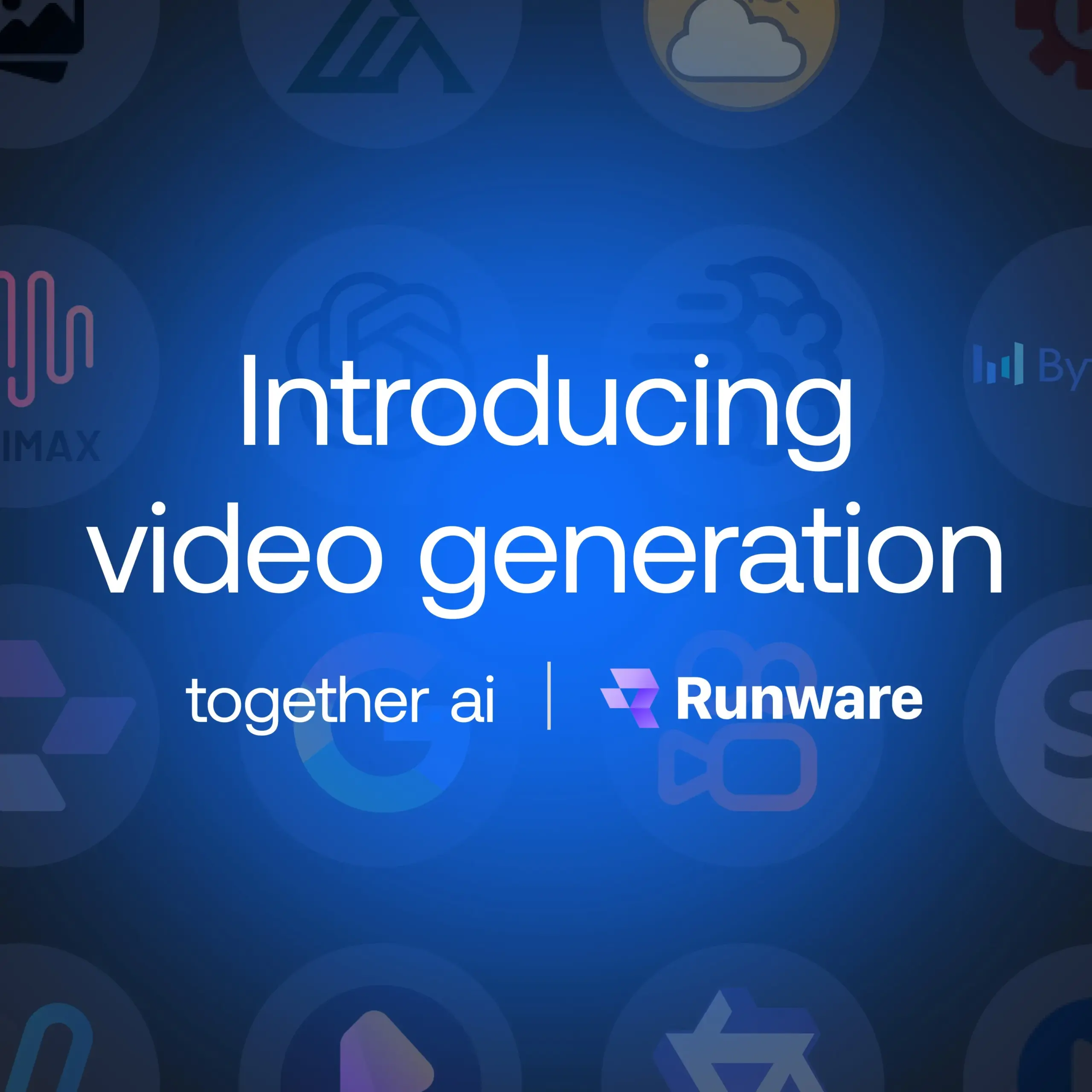 Together AI 平台新增视频和图像模型 API