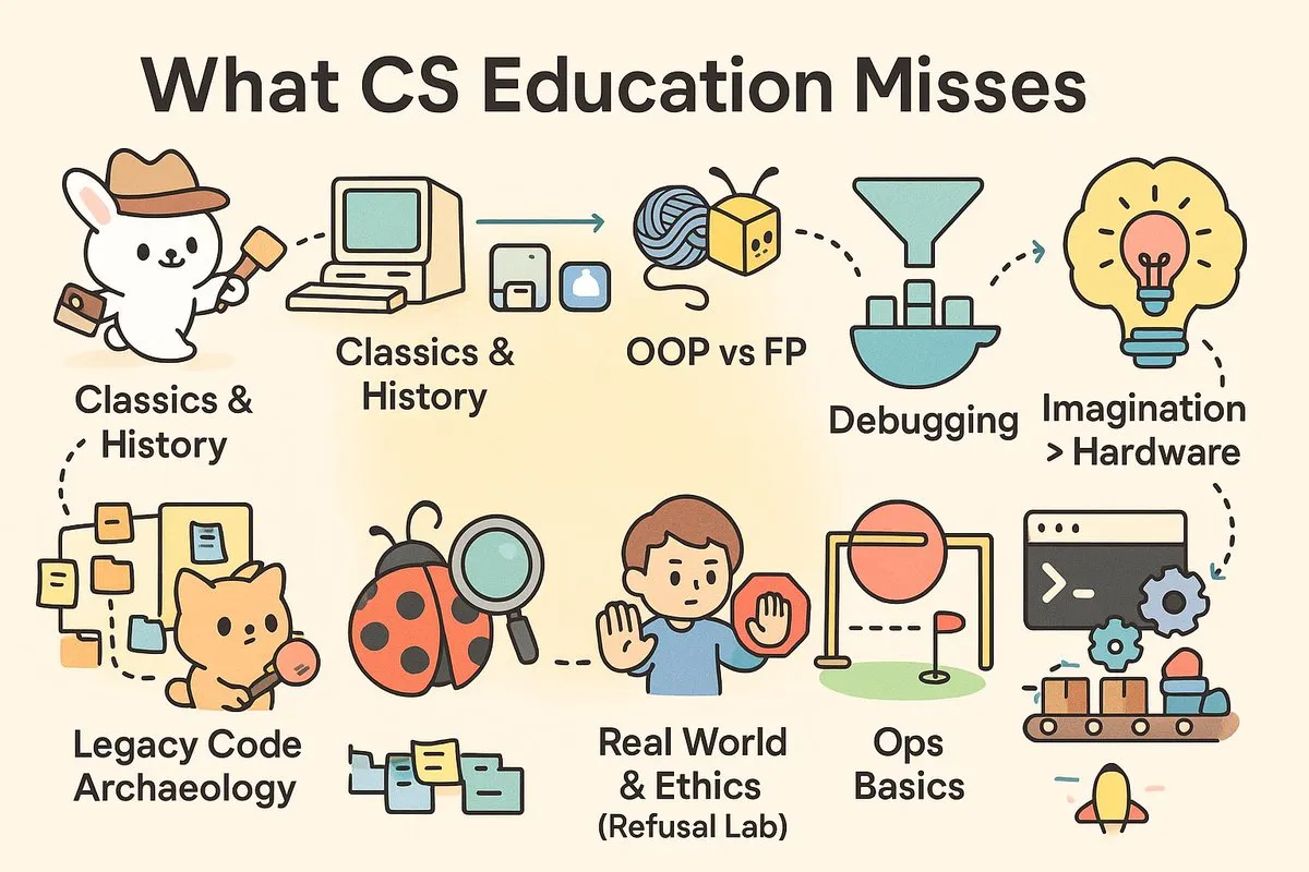 The "Practicality Gap" in Computer Science Education