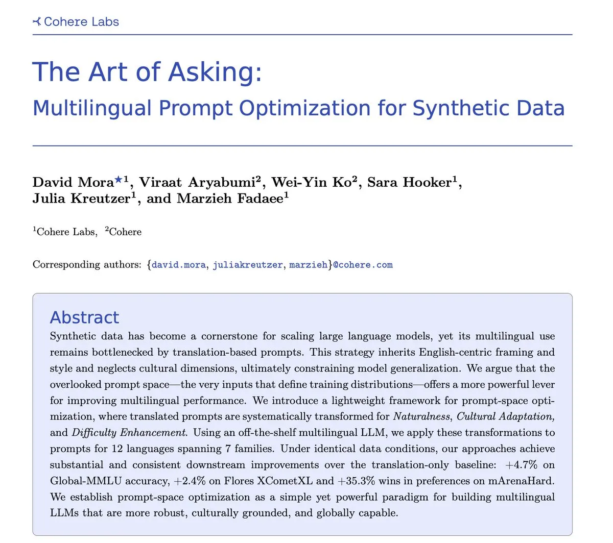 Research on Optimizing Multimodal Synthetic Data Generation