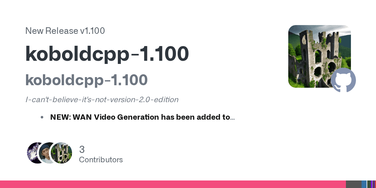 KoboldCpp now supports video generation