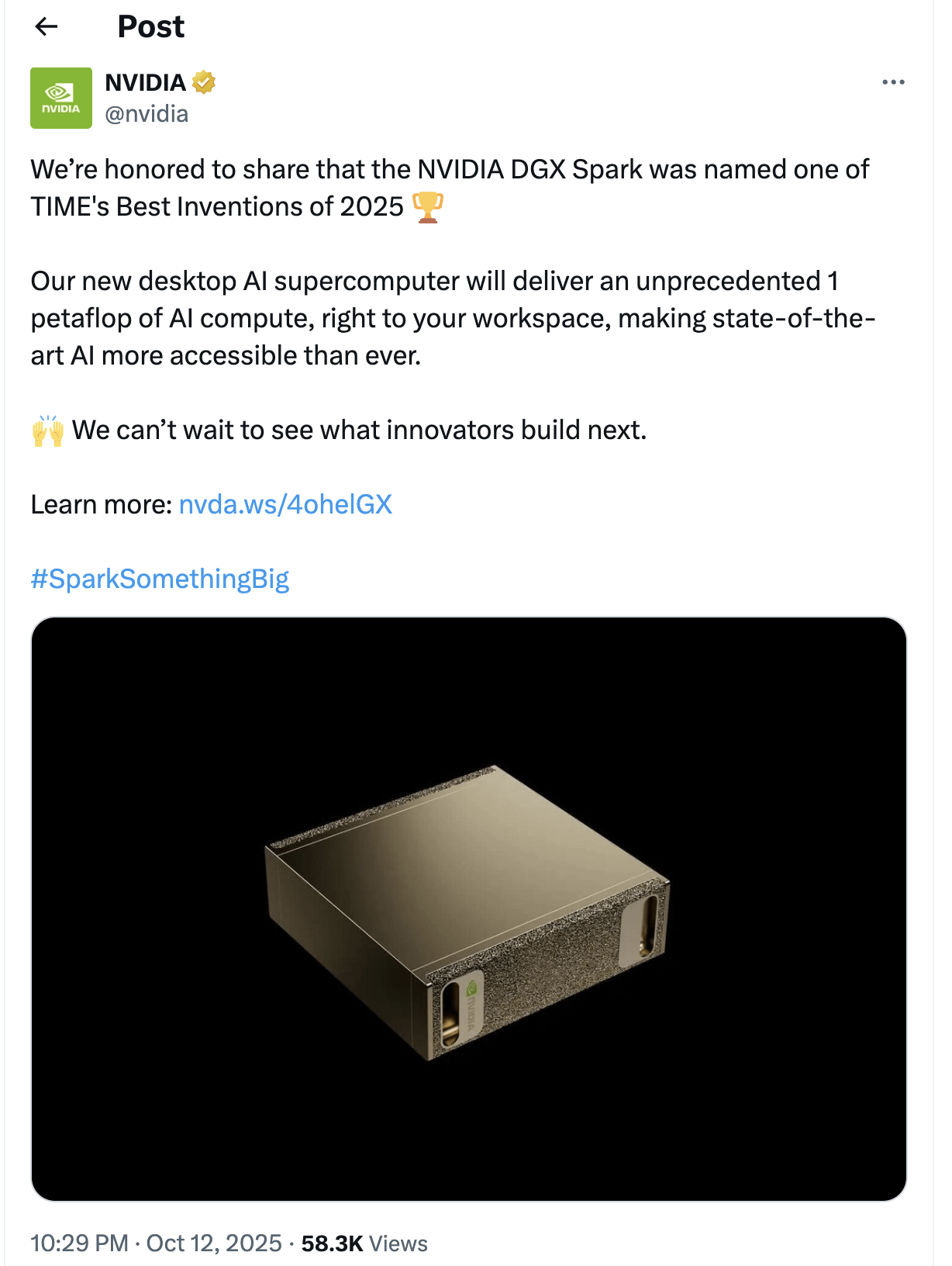 Questions and Expectations for NVIDIA DGX Spark
