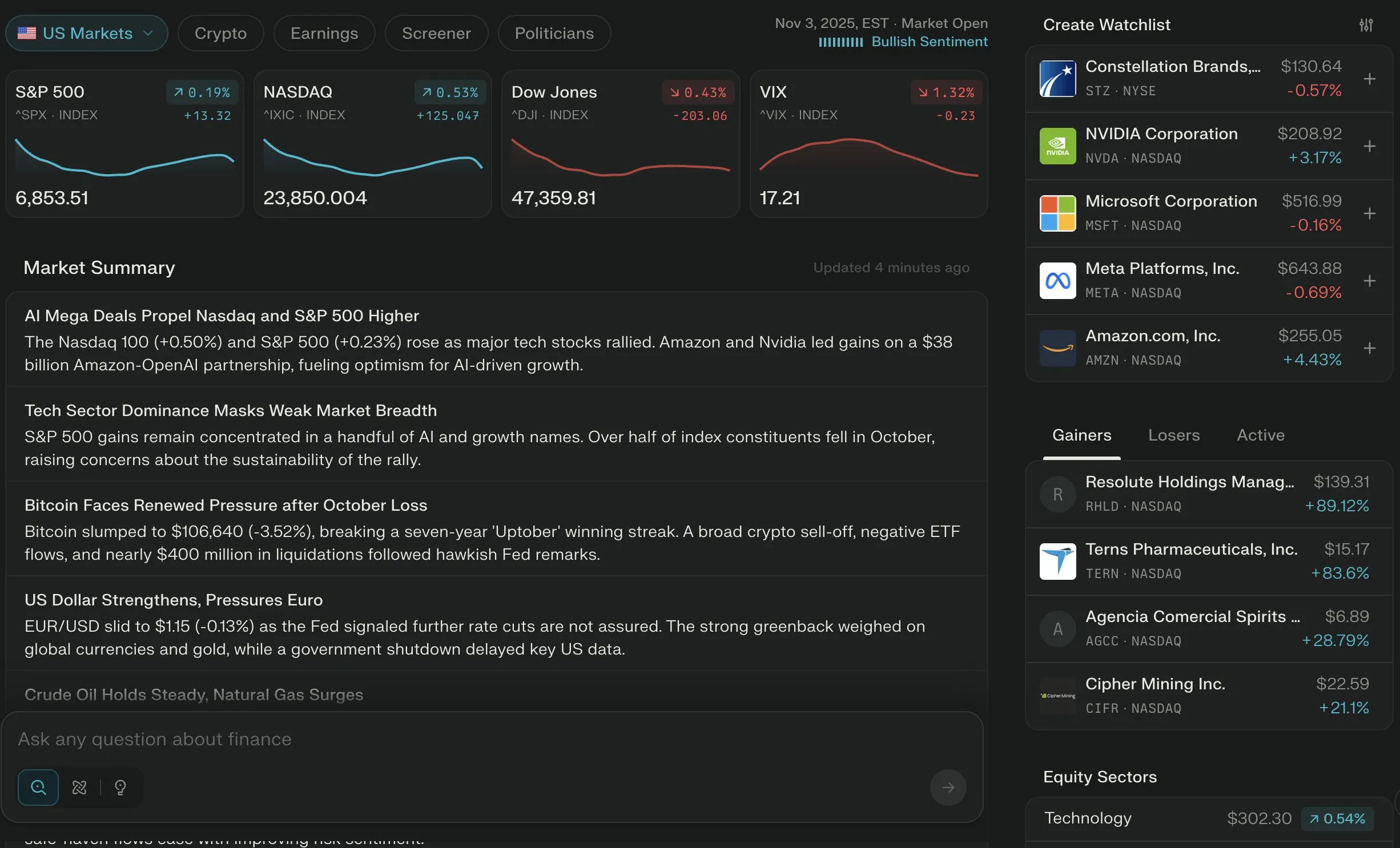 Perplexity Finance成为领先AI金融工具,提供专业咨询辅助